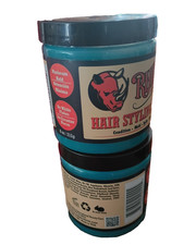 Lot 2  BARBER STYLE MEN HAIR STYLING Gel Maximum Strong Hold No Flake  8oz