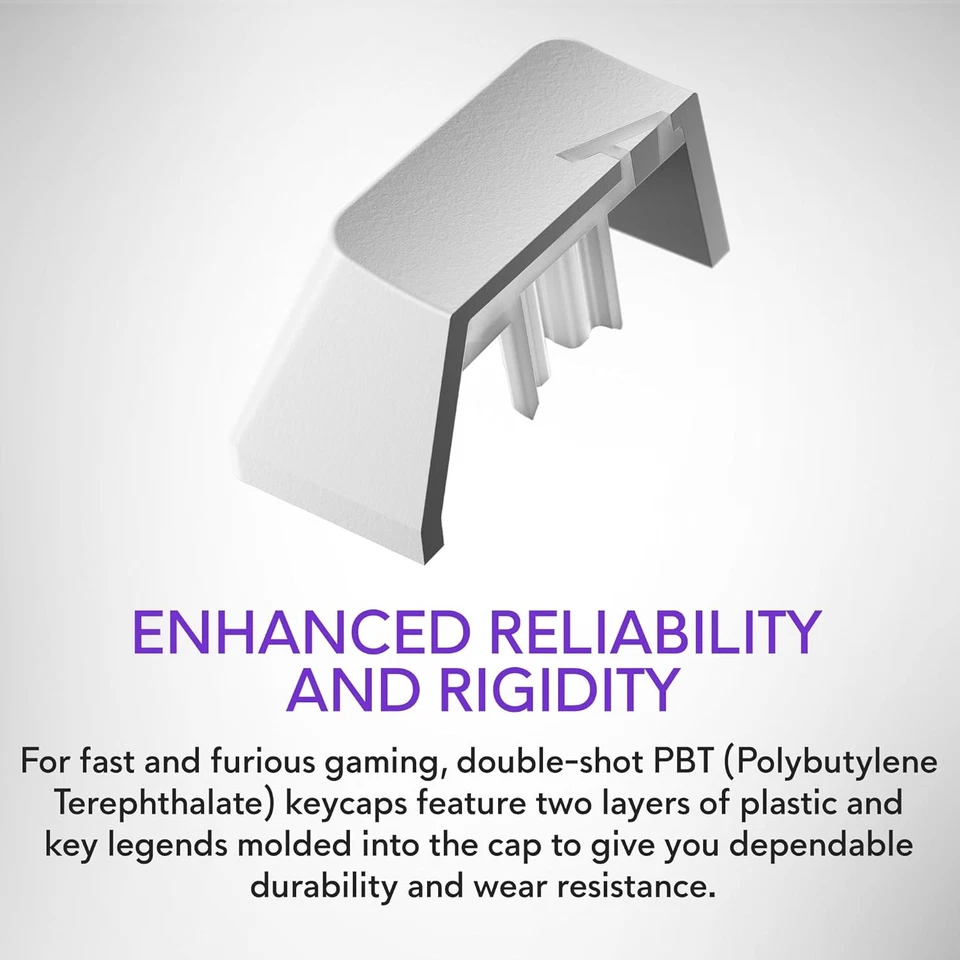 Alienware Tenkeyless Gaming Keyboard - AW420K (Lunar Light) - Image 4 of 4