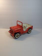 Vintage 1964 Tonka Lifeguard Jeep- Pressed Steel - USA