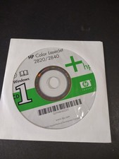 HP Color LaserJet 2820/2840 Windows CD 1 Install Disc Q3948-60220