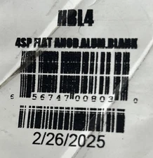 Middle Atlantic HBL4 4U Brushed Aluminum Flat Filler Plate AV Rack thumbnail 3