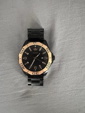 Lord Timepieces Men's Automatic Watch Black Metal Strap