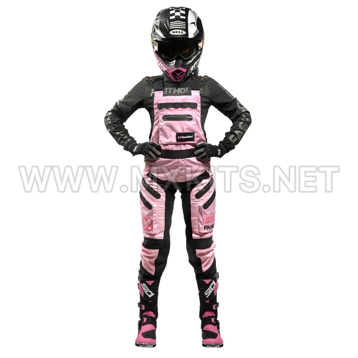 Fasthouse Motoralls Pants Pink Women 2024 Motocross Enduro Trails Dirt Bike  Pant