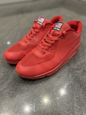 Nike Air Max 90 Hyperfuse Independence Day USA QS Sport Red
