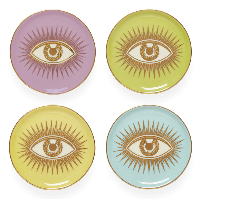 Jonathan Adler Le Wink Coaster Set of 4 NIB