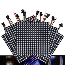 Ws2812b Rgb Led Digital Flexible Individually Addressable 8x8 16x16 8x32 Panel
