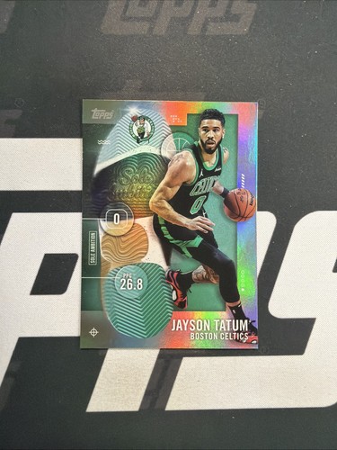Jayson Tatum #SA-6 2025 Topps Sole Ambition card