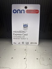 ONN 512GB Micro SD Express Card for Nintendo Switch 2 - SEALED SHIPS FREE