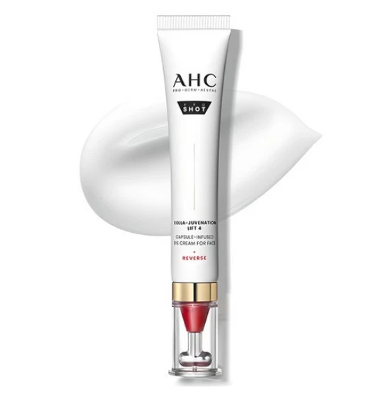 A.H.C AHC Pro Shot Cola Juvenation Lift 4 Capsules Infused Eye Cream for Face 30ml