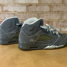 Nike Air Jordan Gris/Dorado/Blanco Hombre/Jóvenes Talla 7 Usado Sin Suelas