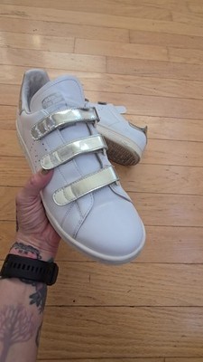 スニーカー  Raf Simons Stan Smith sneakers Raf Simons x Adidas | Stan Smith metallic silver sporty sneakers