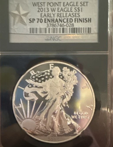 2013 W American Eagle *EARLY RELEASE* SP 70 Enhanced by NGC