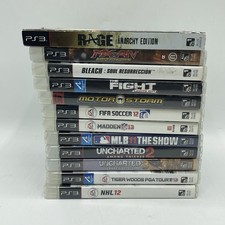 Lot of 12 Popular Sony PlayStation 3 PS3 Games EA Sports, The Fight, Rage, ETC
