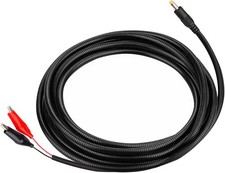 79 inch Chew Proof Trail Camera Power Cord with Alligator Clips...