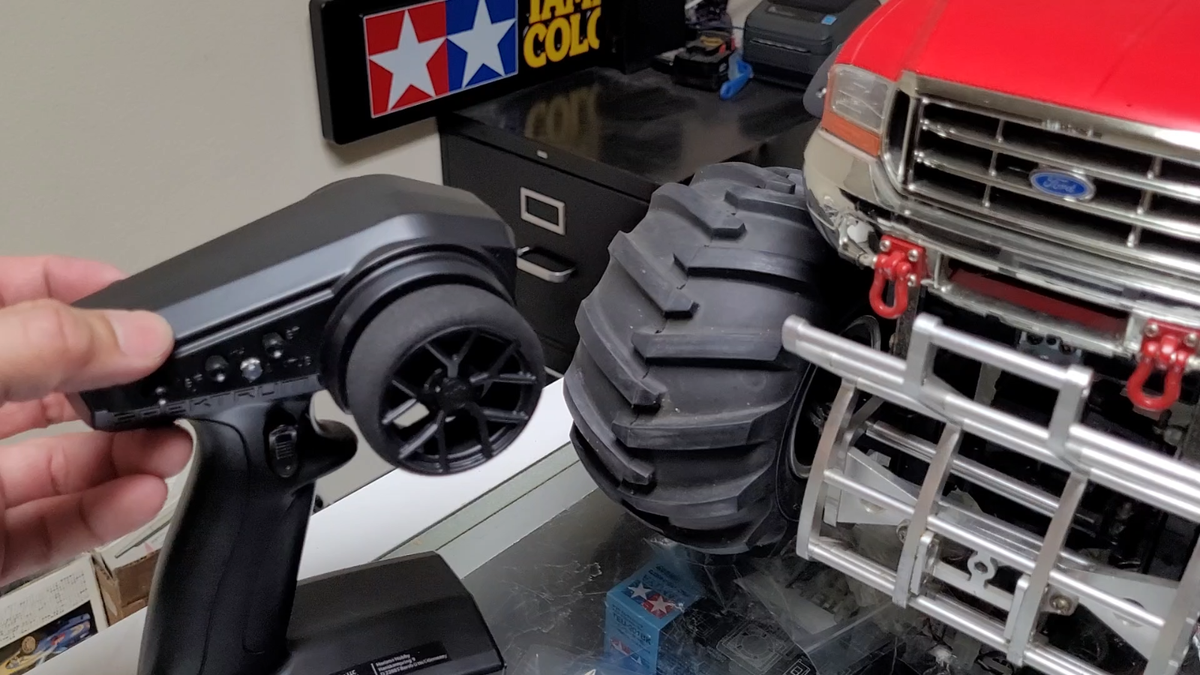 Custom Built 1/10 RC Tamiya Juggernaut 2 Ford F350 +Upgrade +ESC +