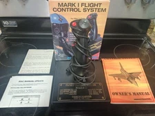 Thrustmaster Mark I Flight Control System Joystick w/ Box & Manual