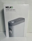 Machine à étiquettes NELKO avec ruban, Imprimante d'étiquettes Bluetooth P21 Portable Wi-Fi