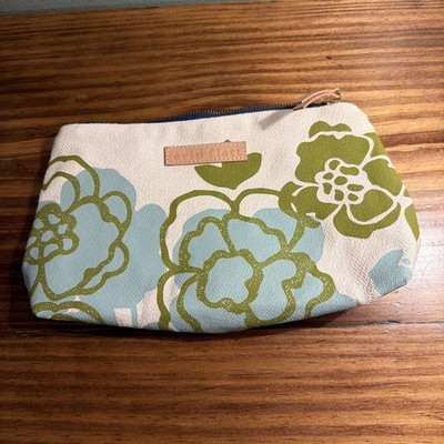 Erin Flett Canvas Print Cosmetic Pouch Clutch - Seaweed Hazel