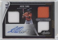 2022 Absolute Tools of the Trade 3 Swatch Signatures 92/199 Jose Siri Auto 11mg