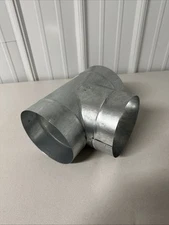 Master Flow 6 in. x 6 in. x 6 in. 26-Gauge Tee