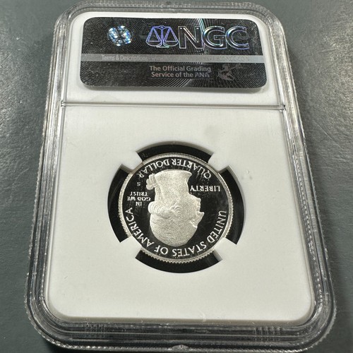 2016-S Roosevelt SILVER PROOF Quarter, NGC PF70 ULTRA CAMEO, ER, from set(85961) - Picture 2 of 2