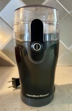 Molinillo de café eléctrico Hamilton Beach Fresh Grind - 80335R negro usado en excelente estado