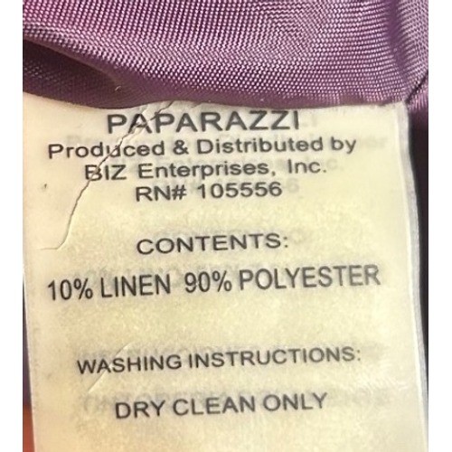 Paparazzi Patchwork Multicolor Linen Blend Textur… - image 8