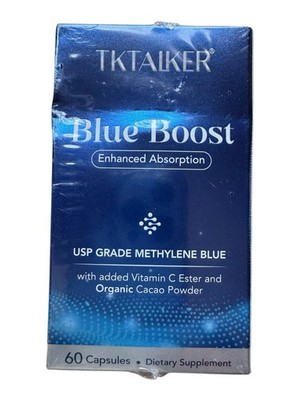 TKTALKER Blue Boost Capsules - 60 Count - Ex: 4/28