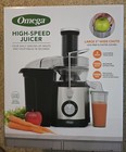 Omega High Speed Stainless Steel Centrifugal Juicer-  Model No. OMJCHSLCBK13 — photo 1
