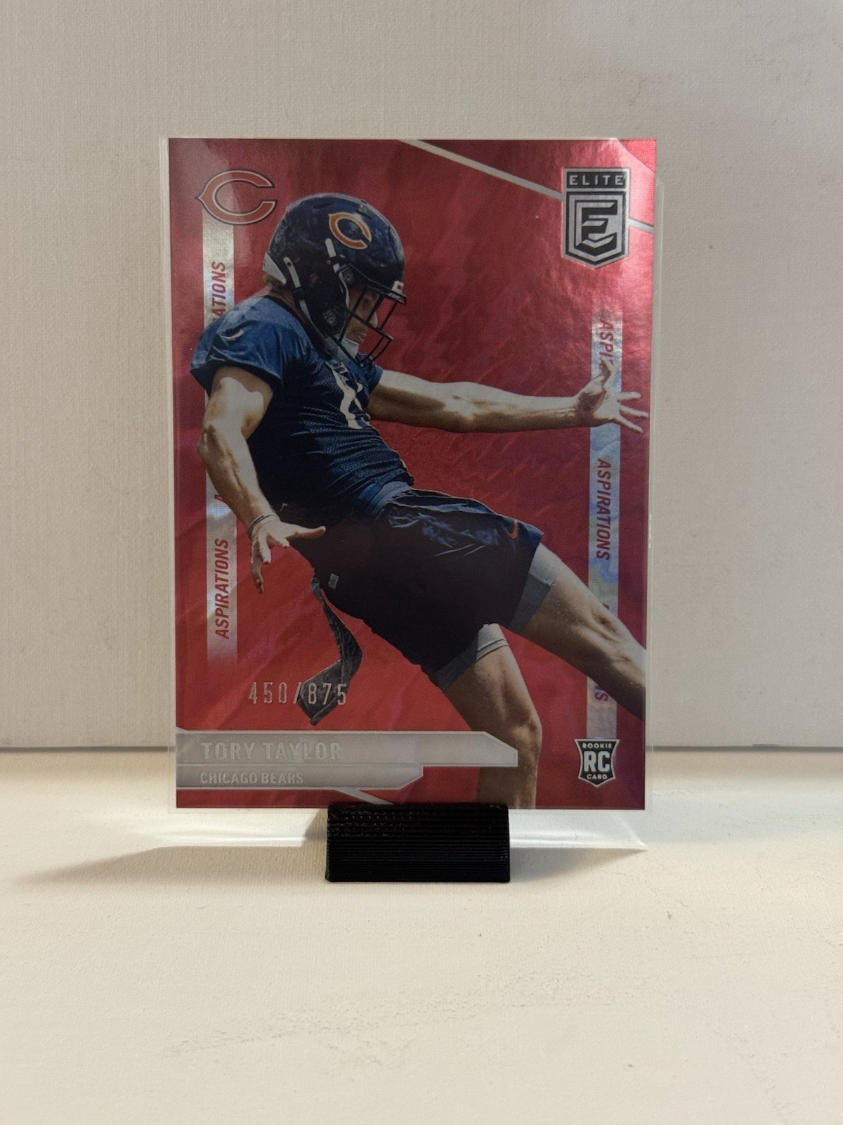 Tory Taylor 2024 Donruss Elite - Aspirations /875 RC (#101) Chicago Bears