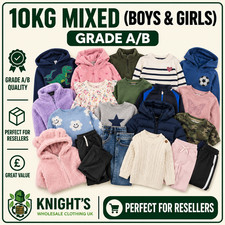 10kg Mixed Kids’ Clothing – Boys & Girls – Grade A/B