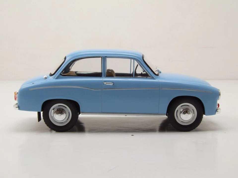 Syrena 105 1975 Azzurro Modellino 1:24 Whitebox - Immagine 4 di 4