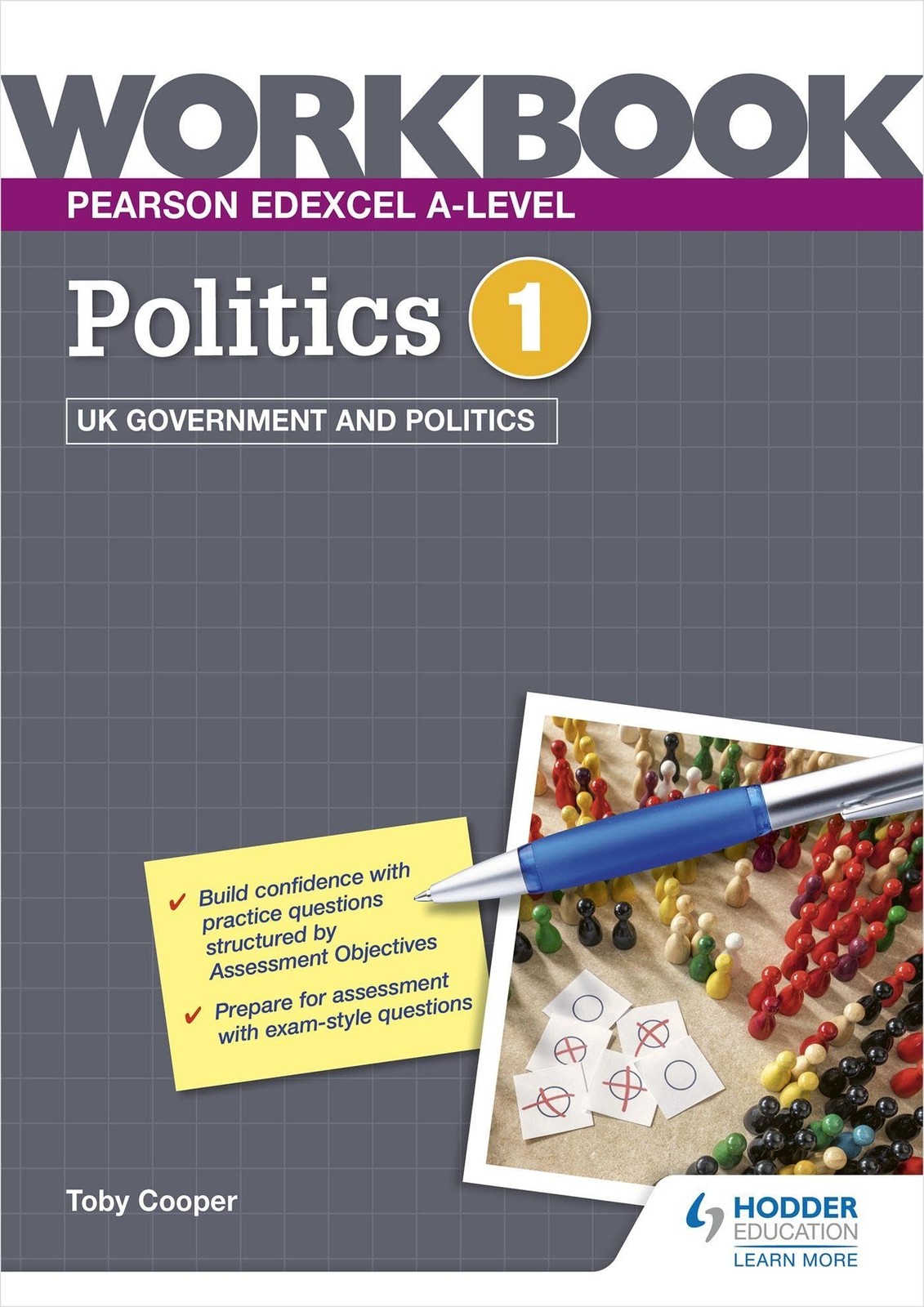 Pearson Edexcel A-level Politics Workbook 1: UK Government an... - 9781398332454 - Image 2