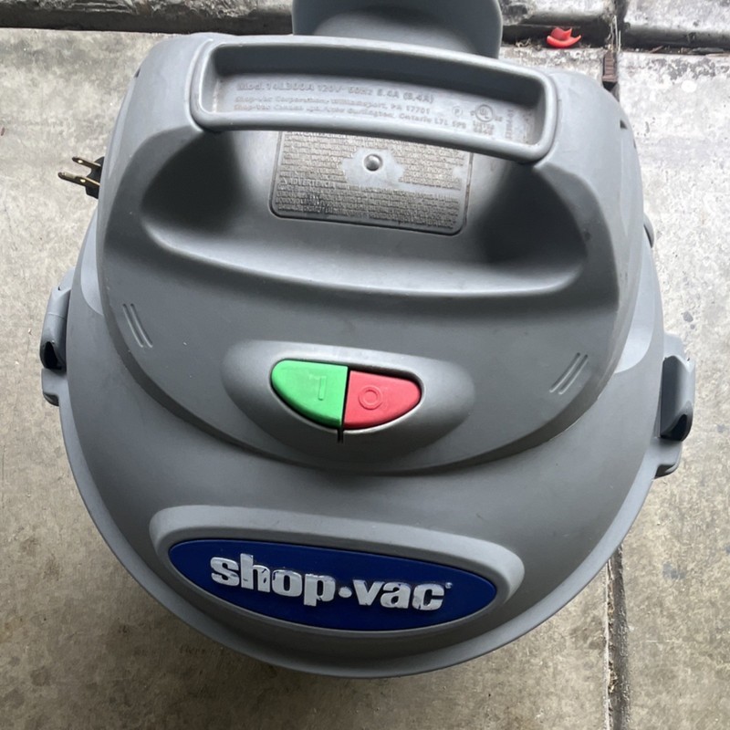 Shop-Vac 6 Gal 3.0 HP Wet/Dry Vacuum Corded Electric Bagged Blue/Gray
