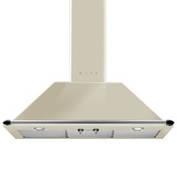 Smeg Victoria 90cm Chimney Cooker Hood - Cream KT90PE