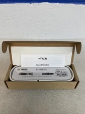 TWSBI Diamond 580ALR Fountain Pen Nickel Gray 1.1m Stub New With Case