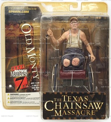 McFarlane Movie Maniacs Series 7 Texas Chainsaw Massacre Old Monty