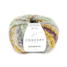 Concept by Katia SHIBUYA Bouclé-Fantasiegarn 50g/100m Nd. 6,5-7,0 mm