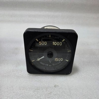 SHANGHAI ZI YI MARINE 45C3-V ANALOG VOLTMETER PANEL METER 0-1500V | 10V INPUT