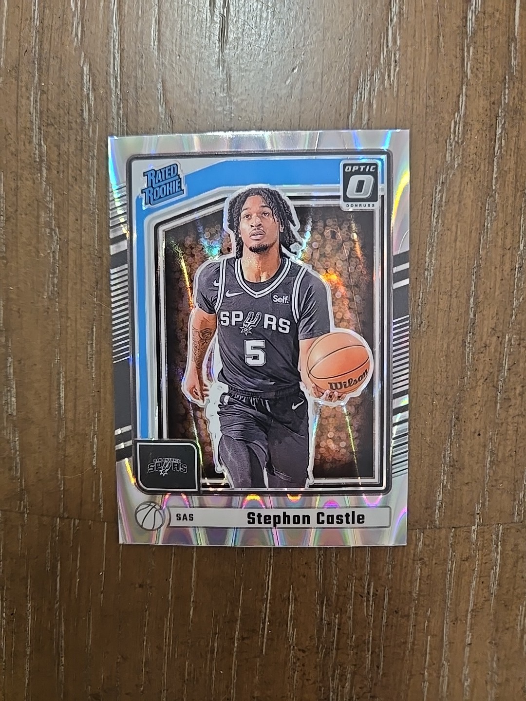 2024-25 Panini Donruss - Optic Preview Stephon Castle #P-244 Silver Wave