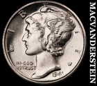 1941-S Mercury Dime-Super Choice Gem Brilliant Unc ++++ No Reserve #i1134