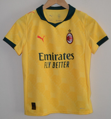 AC Mailand Puma gelbes 3. Trikot Alter 11-12 Jahre - 779981-03