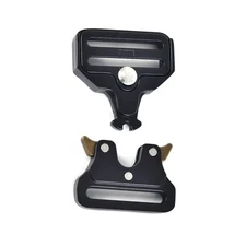 New Unique Design Metal Strap Buckle Black for Bags Luggage Webbing Sewing