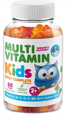 2pk DR. MORITZ Kids Multivitamin Gummies 14 Essential Vitamins Daily Supplement
