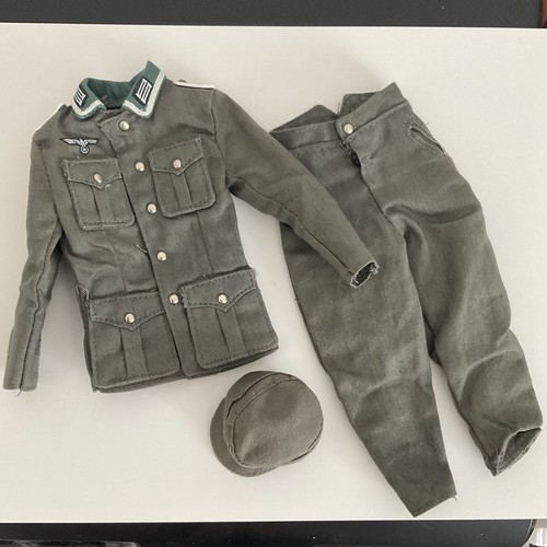 1/6 scale German Army WW2 outfit with cap for 12