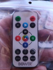 wireless remote control for a Bower RGB Selfie Ring Light Studio Kit.
