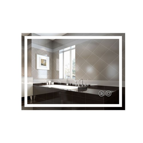 LED Bathroom Mirror Vanity Mirror, Anti-Fog Dimmable Front Lighted Makeup Mirror - Picture 62 of 66