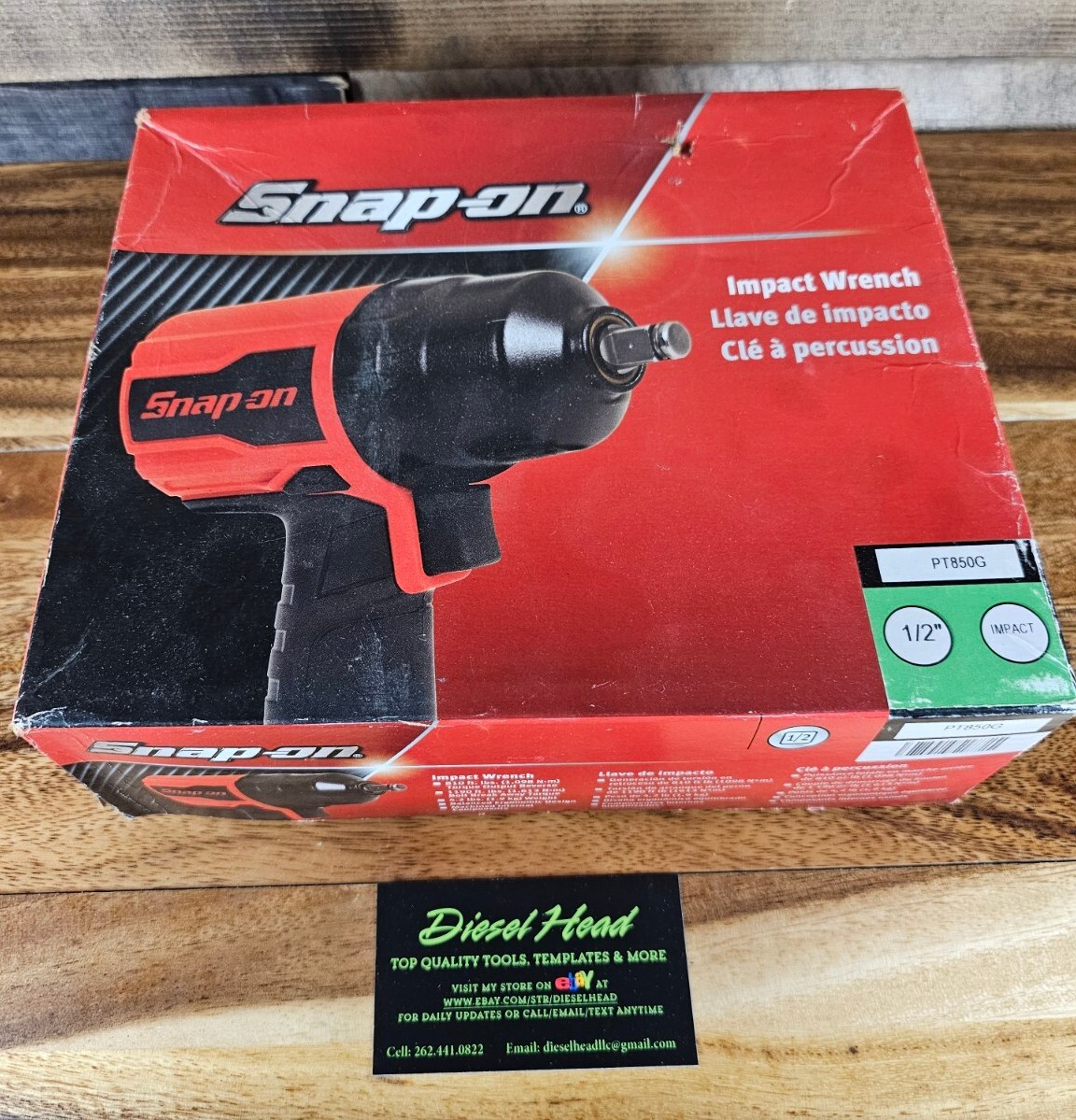 スナップオンインパクトレンチPT850JG