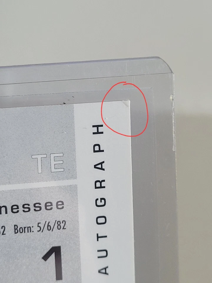 2003 SAGE Jason Witten Draft RC Silver Auto /400 #A44  Volunteers Cowboys PICS!! - Image 4 of 4