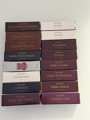 Xerjoff  - Neue Herstellerproben (4 X 2ml)
